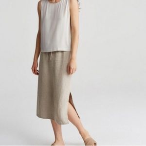 Eileen Fisher Organic linen skirt